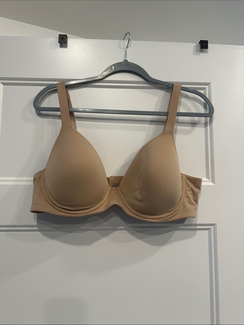 Soma Smooth T-Shirt Bra - Beige